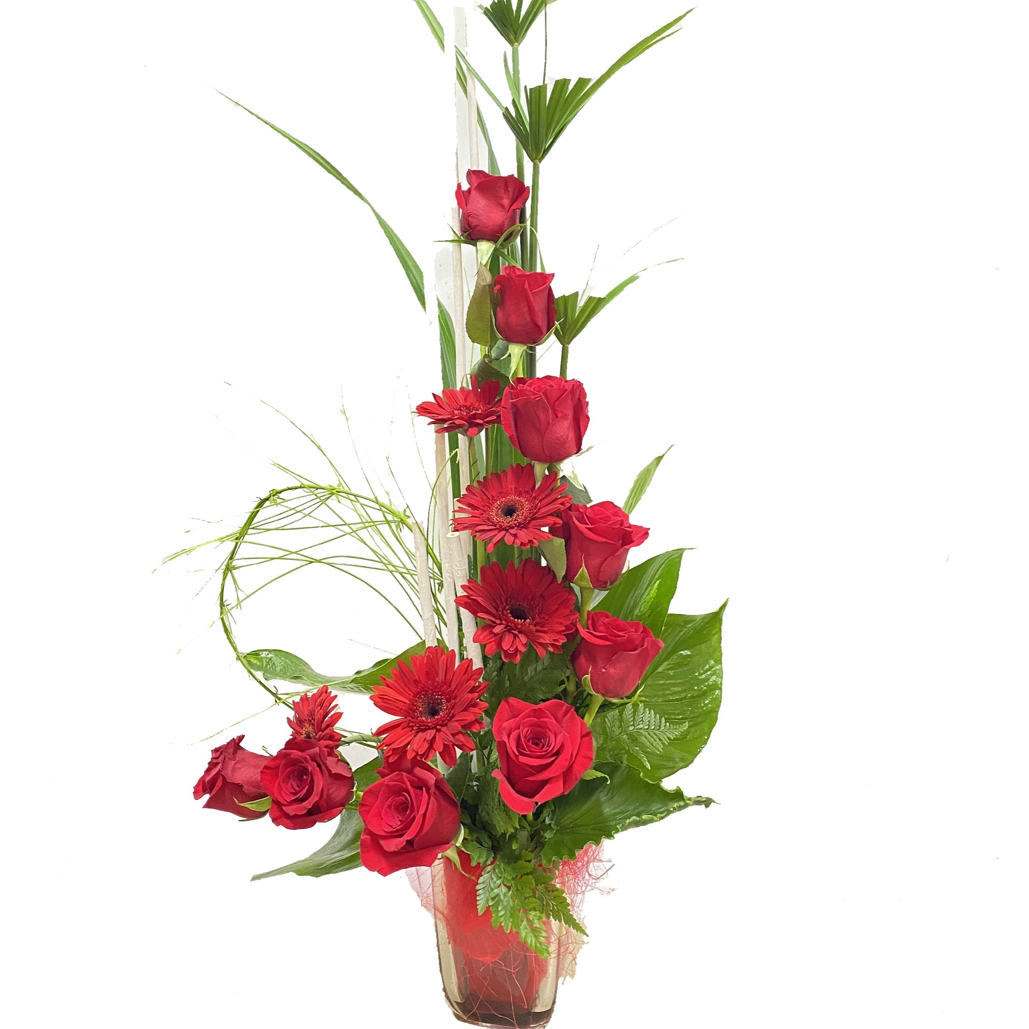 Bloemstuk Rood