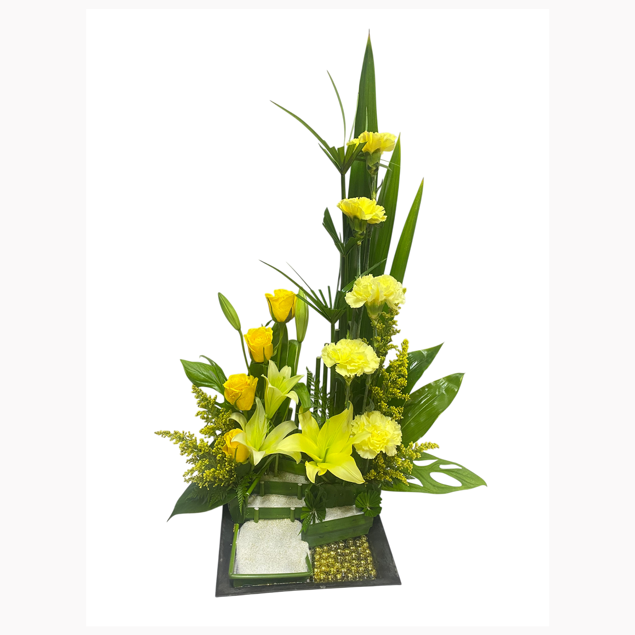 Bloemstuk geel